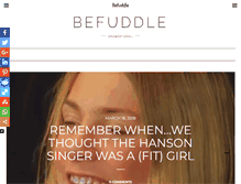 Tablet Screenshot of befuddlemedia.com